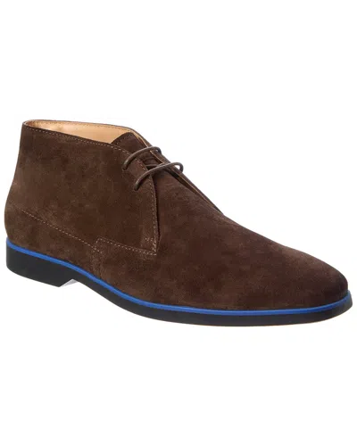 Tod's Suede Boot In Brown