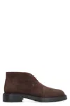 Tod's Suede Leather Ankle Boot Shoes