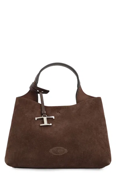 TOD'S TOD'S SUEDE HANDBAG