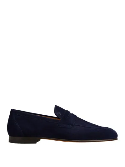 TOD'S TOD'S SUEDE LEATHER LOAFERS