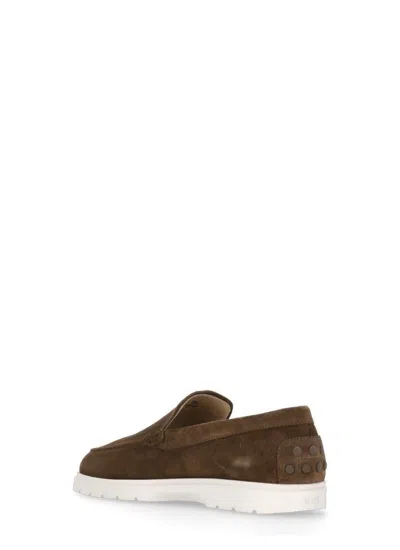 Tod's Suede Leather Loafers
