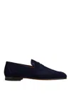 Tod's Suede Leather Loafers Shoes