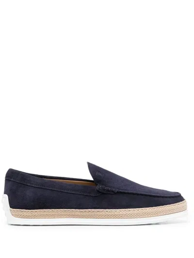 TOD'S TOD'S LEATHER LACE-UP SHOES