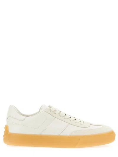 TOD'S TOD'S SUEDE LEATHER SNEAKERS