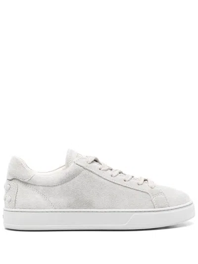 TOD'S TOD'S SUEDE LEATHER SNEAKERS