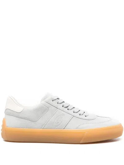 TOD'S TOD'S SUEDE LEATHER SNEAKERS