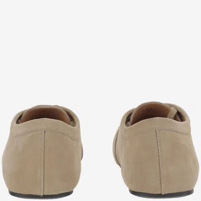 Tod's Suede Loafer In Neutral