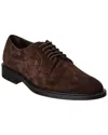 Tod's Suede Oxford In Brown