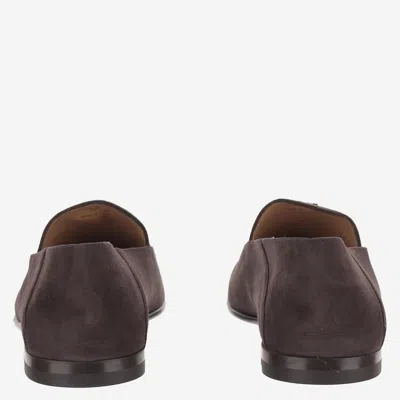 Tod's Suede Sabot Loafer In Brown