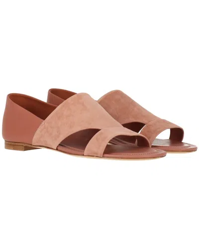 Tod's Suede Sandal In Brown