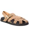 Tod's Woman Sandals Khaki Size 8 Leather In Brown