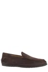 Tod's Raffia Slippers Shoes In Black
