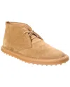 Tod's Suede Sneaker In Neutral