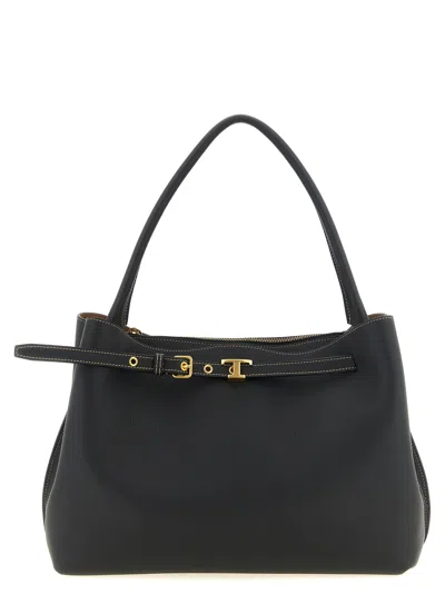 Tod's 't Signature Piccola' Handbag In Black