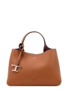 Tod's T Timeless Leather Mini Bag In Brown