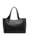 TOD'S TOD'S T TIMELESS MEDIUM LEATHER TOTE BAG