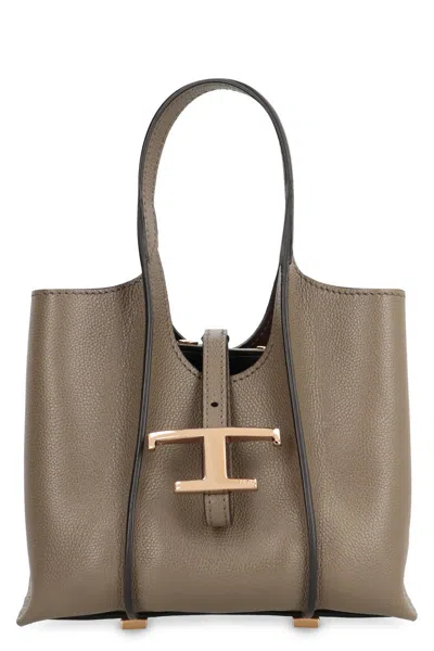 Tod's T Timeless Micro Leather Tote