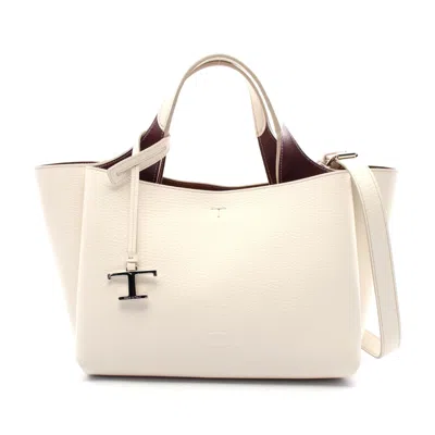 TOD'S TOD'S T TIMELESS MINI LEATHER HANDBAG