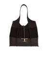 Tod's T Timeless Panelled Tote Bag