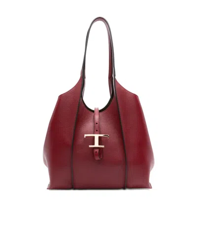 Tod's T Timeless Small Shopping Bag