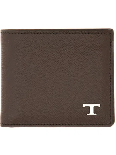 Tod's "t Timeless" Wallet In Brown