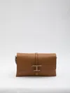 Tod's T Timelss Flap Bag In Leather