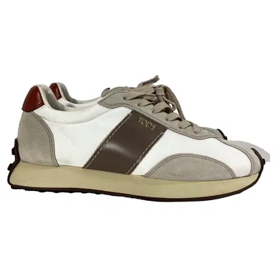 Tod's T Vintage Sneakers In Multicolor Leather