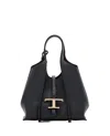 Tod's Shopping Bag T Timeless Mini In Black