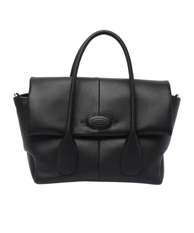 Tod's Timeless Di Bag In Black