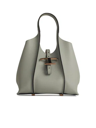 Tod's 'timeless' Light Blue Leather Mini Bag