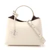 Tod's Timeless Micro Leather Handbag White In White