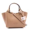 Tod's Timeless Mini Leather Handbag Brown In Brown