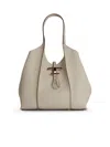 Tod's 'timeless' White Leather Bag In White
