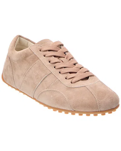 Tod's T-marathon Suede Sneaker In Animal Print