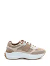 Tod's Beige Leather And Suede Sneakers In Neutral