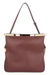Tod's Magenta Leather Shoulder Bag