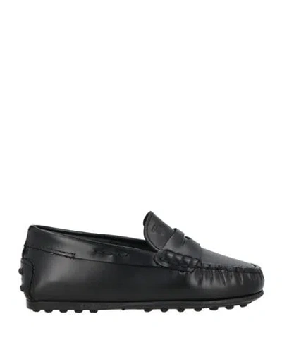 Tod's Babies'  Toddler Boy Loafers Black Size 9c Leather