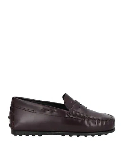 Tod's Babies'  Toddler Boy Loafers Chocolate Brown Size 10c Leather
