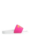 Tod's Toddler Girl Sandals Fuchsia Size 10c Textile Fibers In Fuchsia