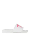 Tod's Toddler Girl Sandals White Size 10c Textile Fibers In White