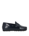 Tod's Toddler Loafers Navy Size 10c Leather In Navy