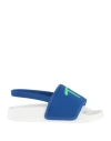 Tod's Toddler Sandals Blue Size 10c Textile Fibers In Blue