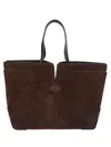 Tod's Tods Di Bag Folio Small Medium In Brown