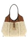 Tod's Medium 't Timeless' Shopping Bag In Multicolor