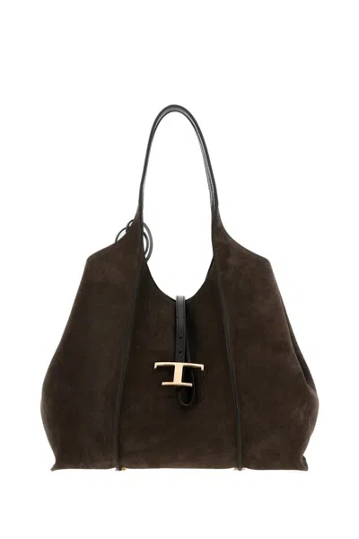 Tod's Tsb Medium Shopping In Brown