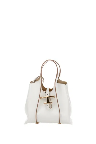 Tod's Tsb Shopping Pend. T Mini In White