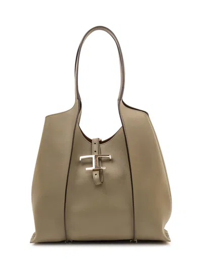 Tod's Tod`s  Tsb Shopping Tote In Safari Chiaro