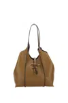 Tod's Tsb Small Shopping Bag In Brown