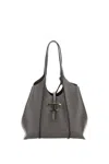 Tod's Tsb Small Shopping Bag In Gray