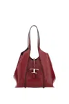 Tod's Tsb Small Shopping Bag In Red